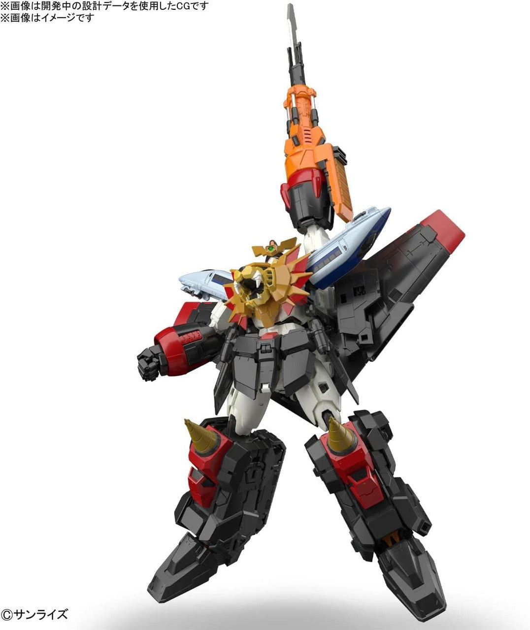  Bandai RG GaoGaiGar Plastic Model (The King Of Braves GaoGaiGar)