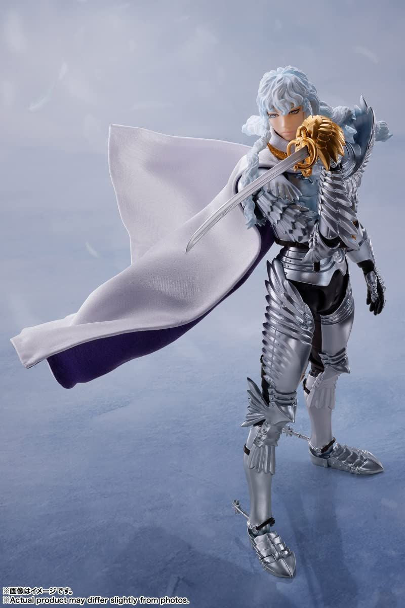  Bandai S.H.Figuarts Griffith Falcon Of Light Figure (Berserk)