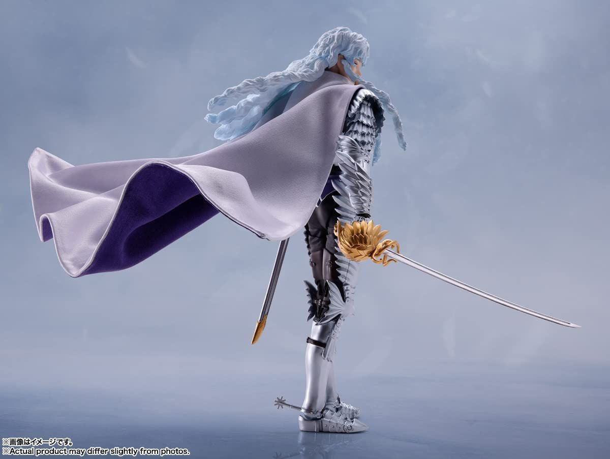  Bandai S.H.Figuarts Griffith Falcon Of Light Figure (Berserk)