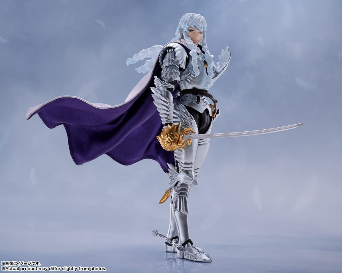  Bandai S.H.Figuarts Griffith Falcon Of Light Figure (Berserk)