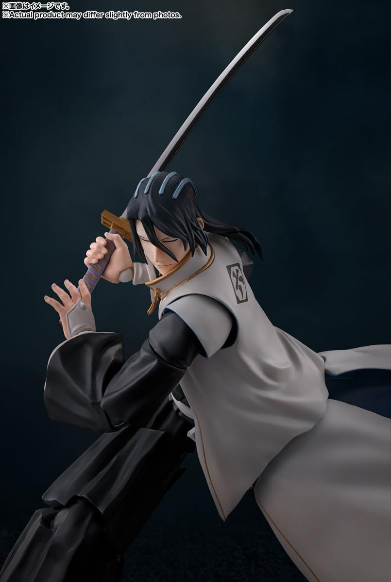  Bandai S.H.Figuarts Byakuya Kuchiki Figure (BLEACH: Thousand-Year Blood War)
