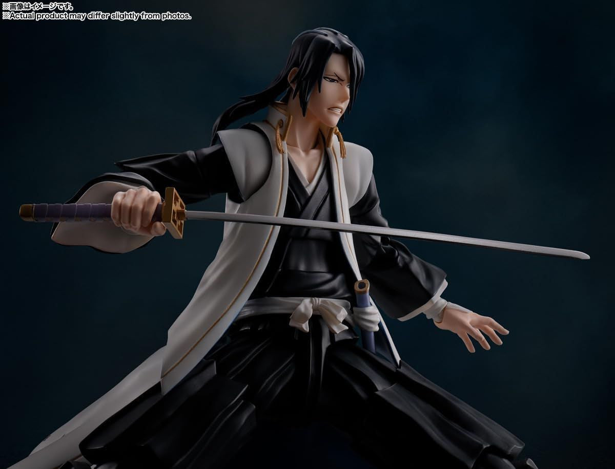  Bandai S.H.Figuarts Byakuya Kuchiki Figure (BLEACH: Thousand-Year Blood War)