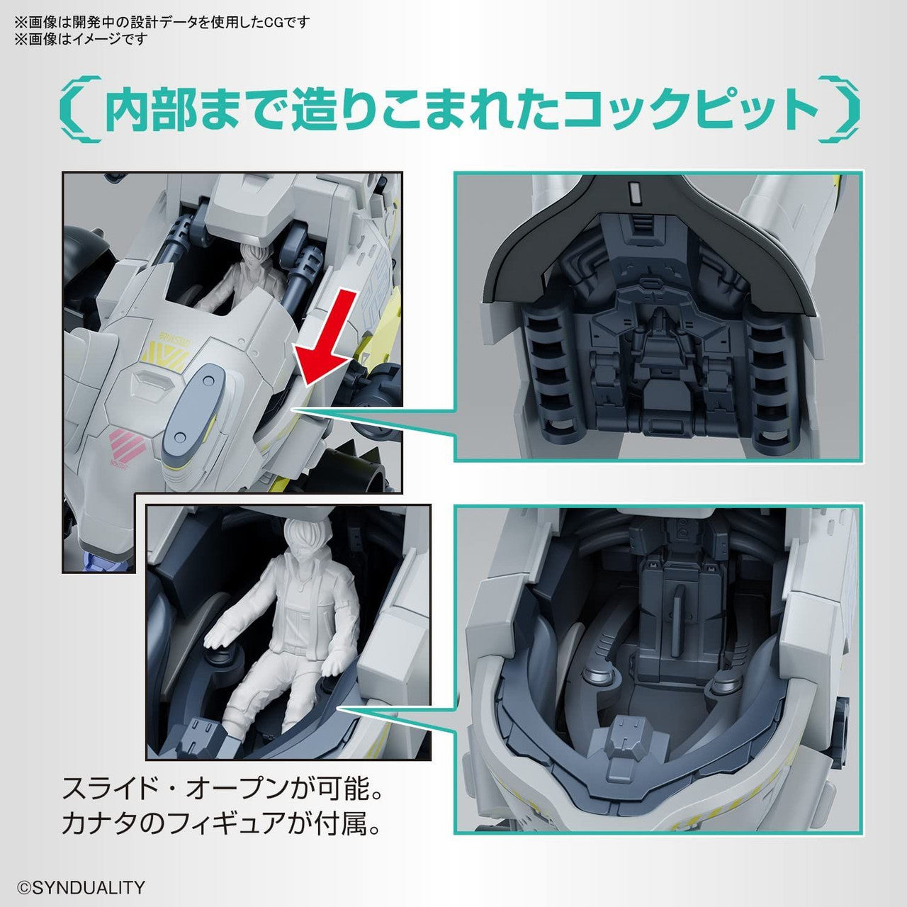  Bandai HG Daisy Ogre Plastic Model (Synduality)