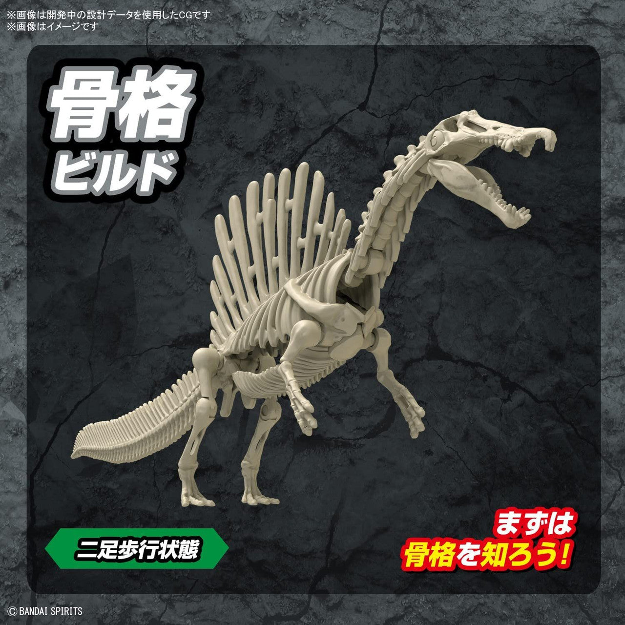  Bandai Plannosaurus Spinosaurus Plastic Model