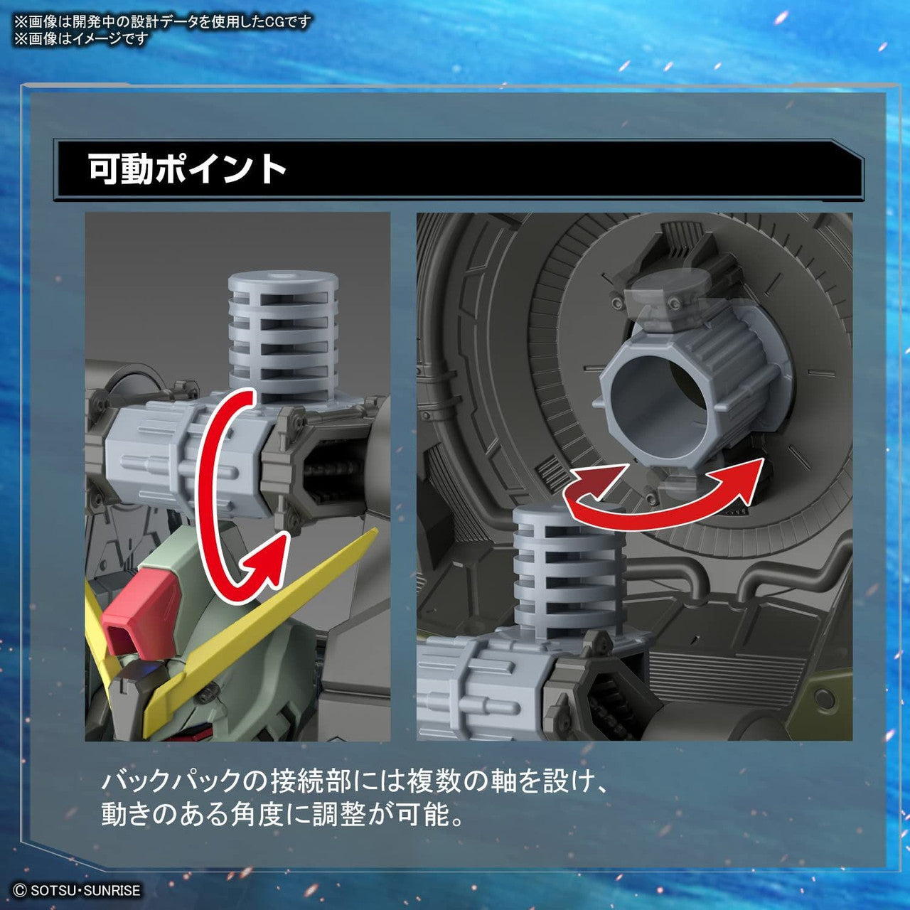  Bandai Full Mechanics 1/100 Forbidden Gundam Plastic Model