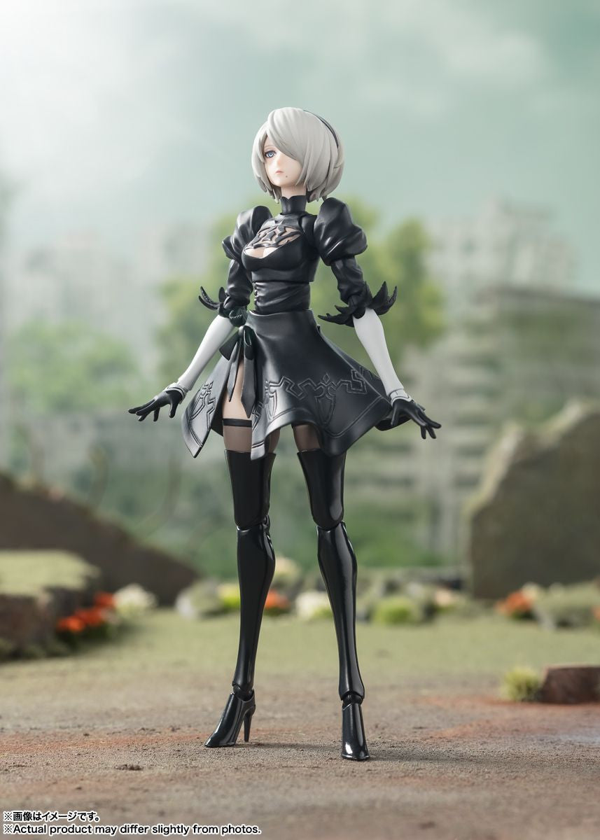  Bandai S.H.Figuarts 2B Figure (NieR:Automata Ver1.1a)