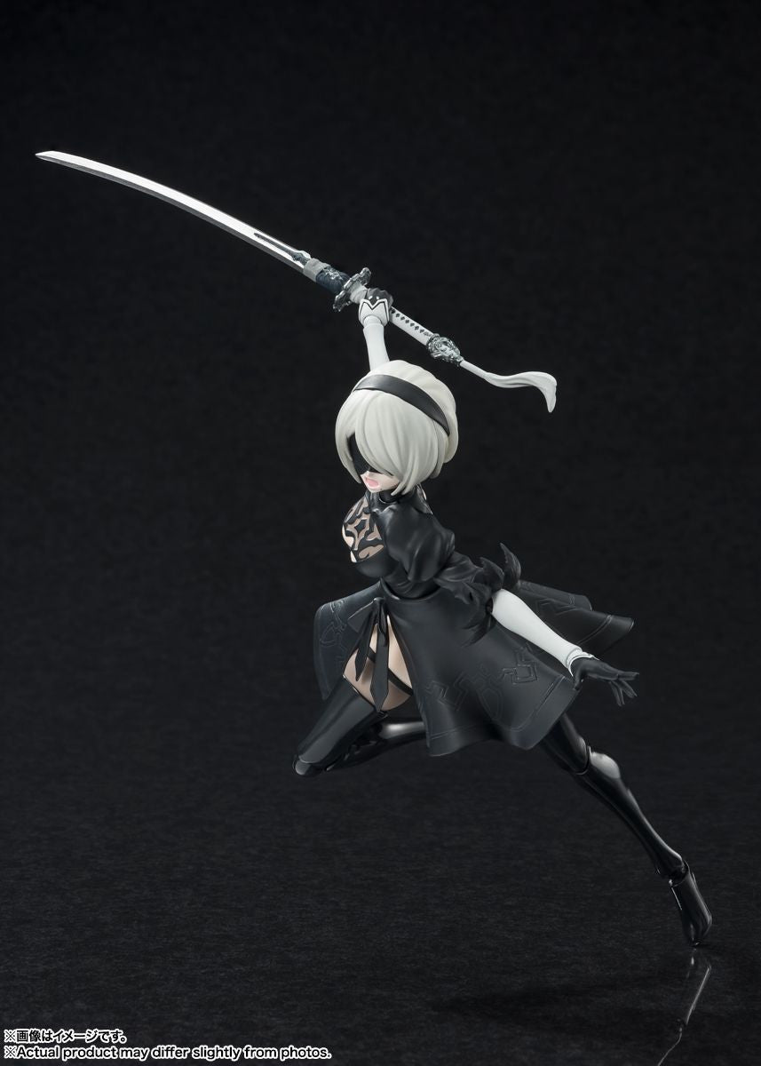  Bandai S.H.Figuarts 2B Figure (NieR:Automata Ver1.1a)