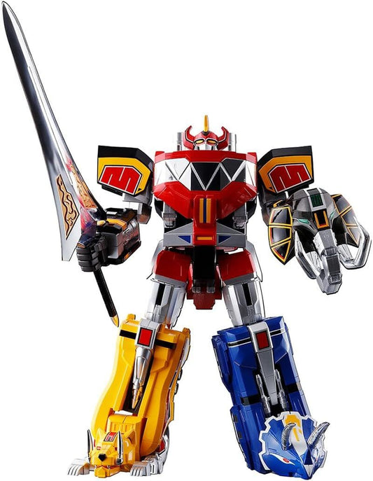  Bandai Soul Of Chogokin Zyutei Daizyuzin GX-72 Daizyuzin & GX-78 Dragon Caesar Figure (Kyoryu Sentai Zyuranger)