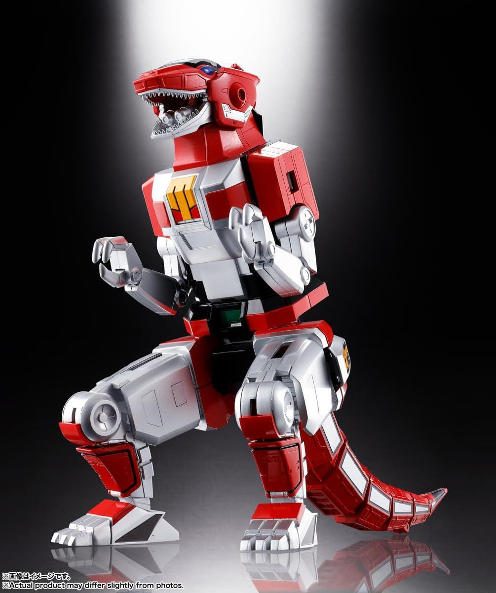  Bandai Soul Of Chogokin Zyutei Daizyuzin GX-72 Daizyuzin & GX-78 Dragon Caesar Figure (Kyoryu Sentai Zyuranger)