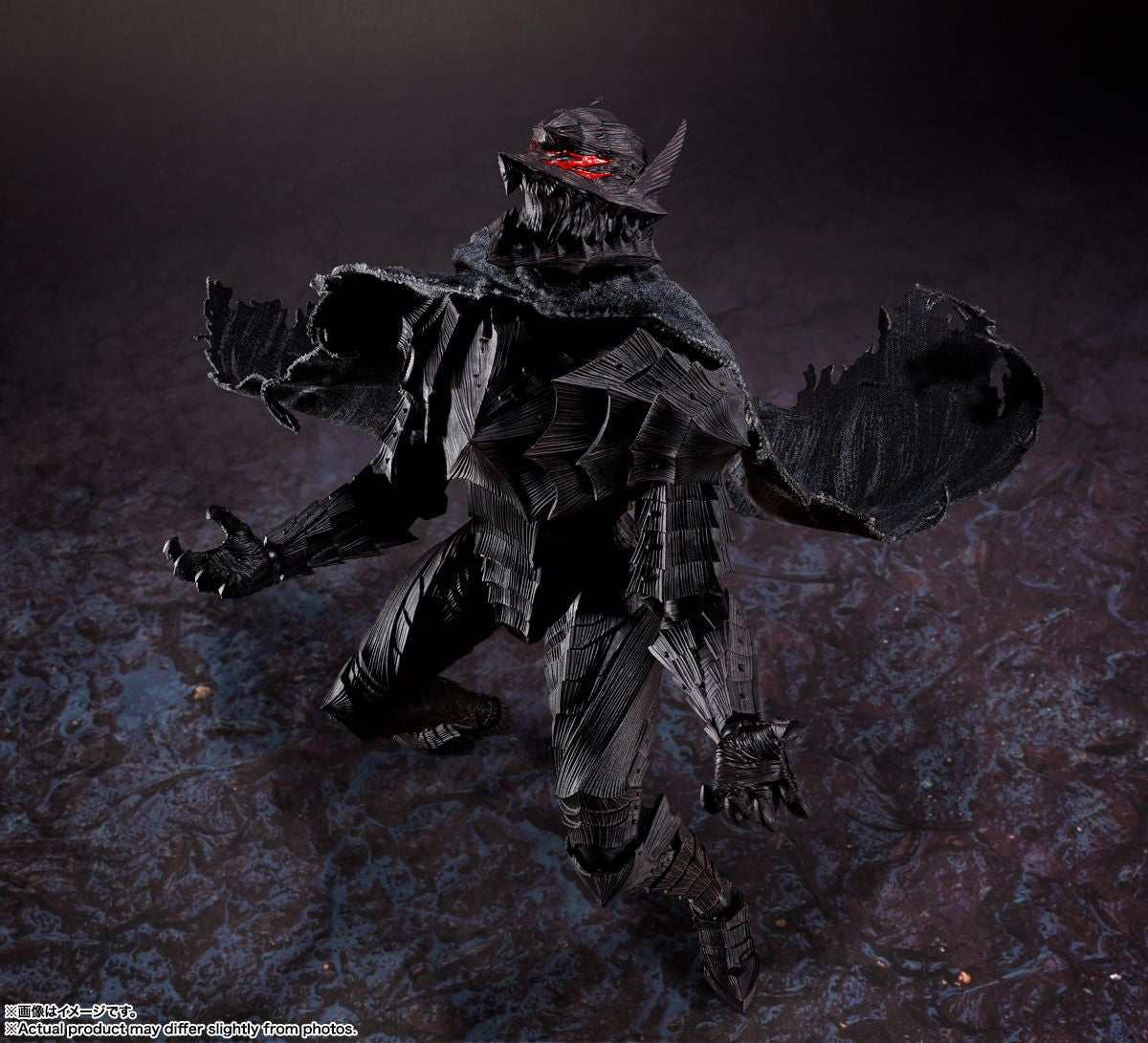  Bandai S.H.Figuarts Guts Berserker Armor -Passion- Ver. Figure (Berserk)