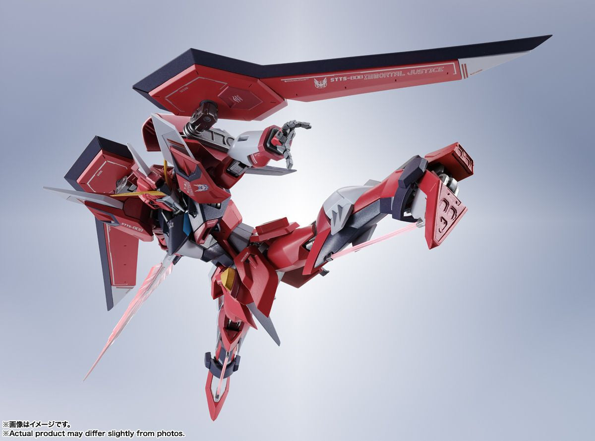  Bandai Metal Robot Spirits (Side MS) Immortal Justice Gundam Figure (Gundam SEED FREEDOM)