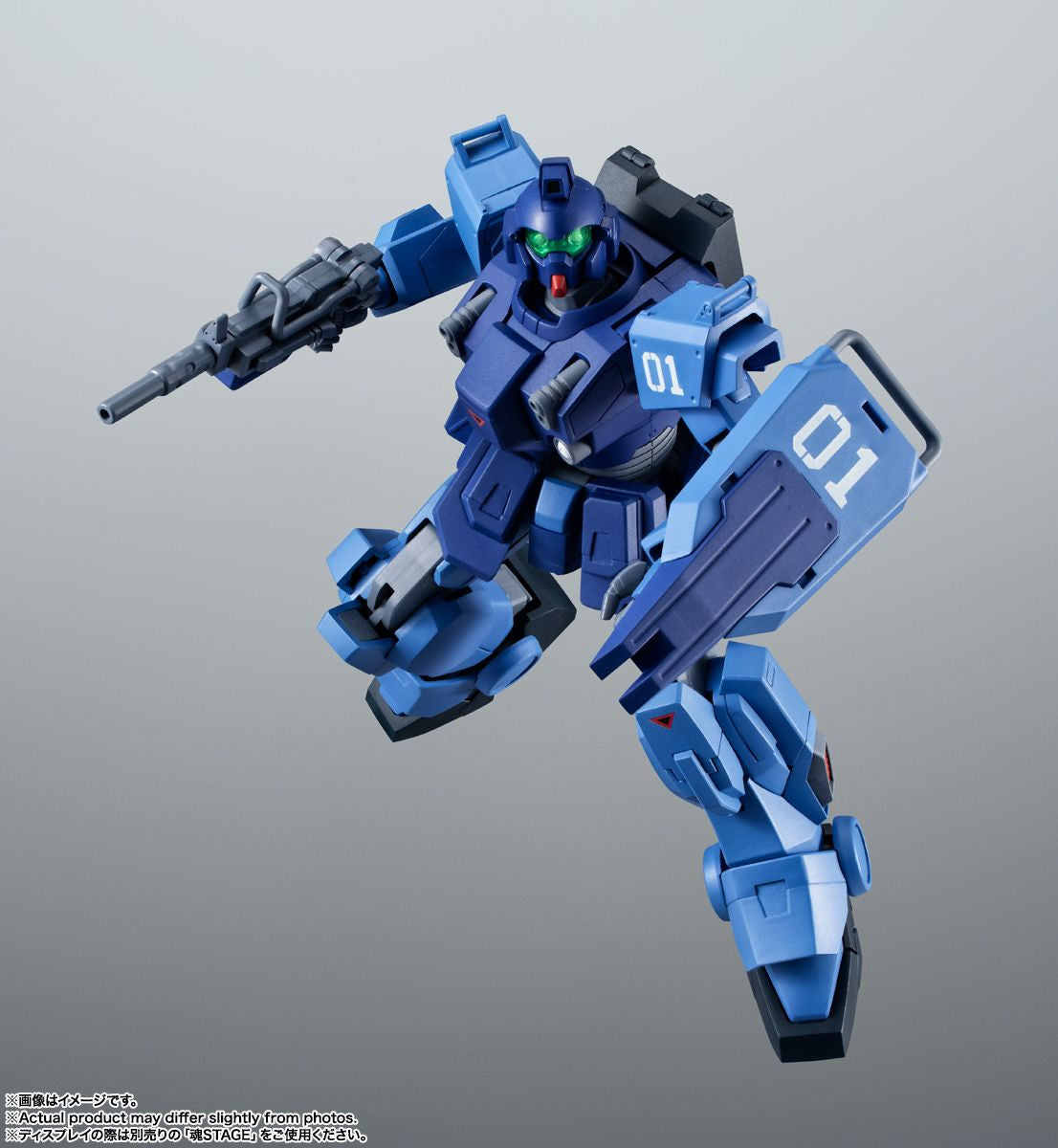 Bandai Robot Spirits (Side MS) RX-79BD-1 Blue Destiny Unit 1 Ver. A.N.I.M.E. Figure (Mobile Suit Gundam Gaiden THE BLUE DESTINY)