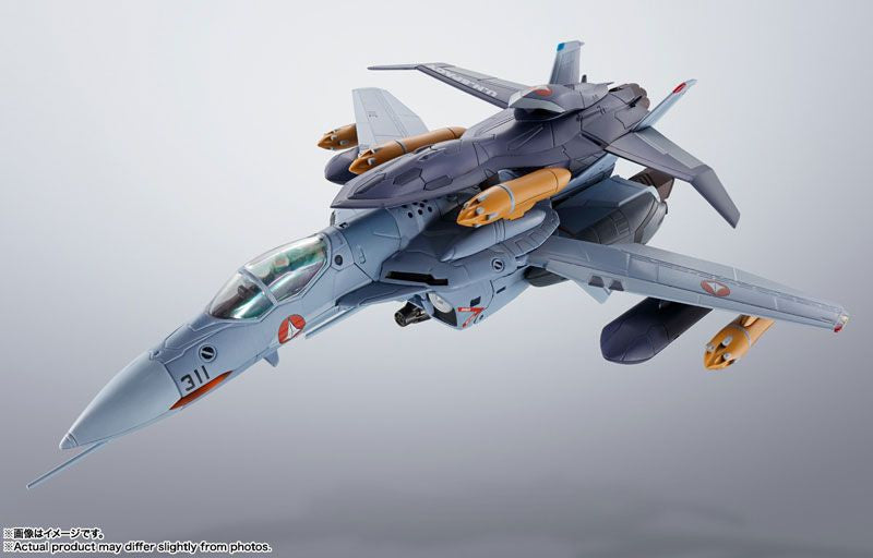  Bandai HI-METAL R VF-0A Phoenix (Shin Kudo Model) + QF-2200D-B Ghost Figure (Macross Zero)