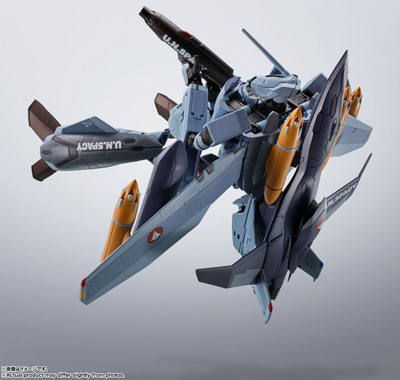  Bandai HI-METAL R VF-0A Phoenix (Shin Kudo Model) + QF-2200D-B Ghost Figure (Macross Zero)