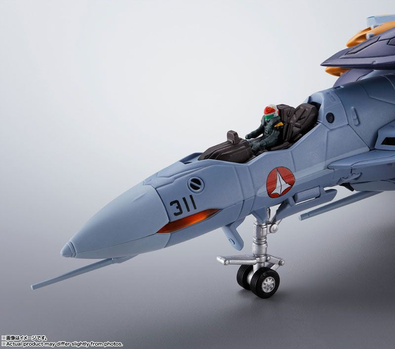  Bandai HI-METAL R VF-0A Phoenix (Shin Kudo Model) + QF-2200D-B Ghost Figure (Macross Zero)