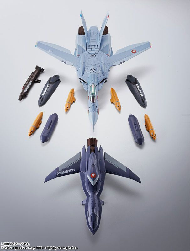  Bandai HI-METAL R VF-0A Phoenix (Shin Kudo Model) + QF-2200D-B Ghost Figure (Macross Zero)