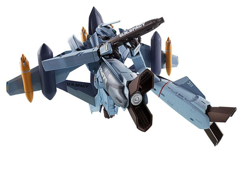  Bandai HI-METAL R VF-0A Phoenix (Shin Kudo Model) + QF-2200D-B Ghost Figure (Macross Zero)