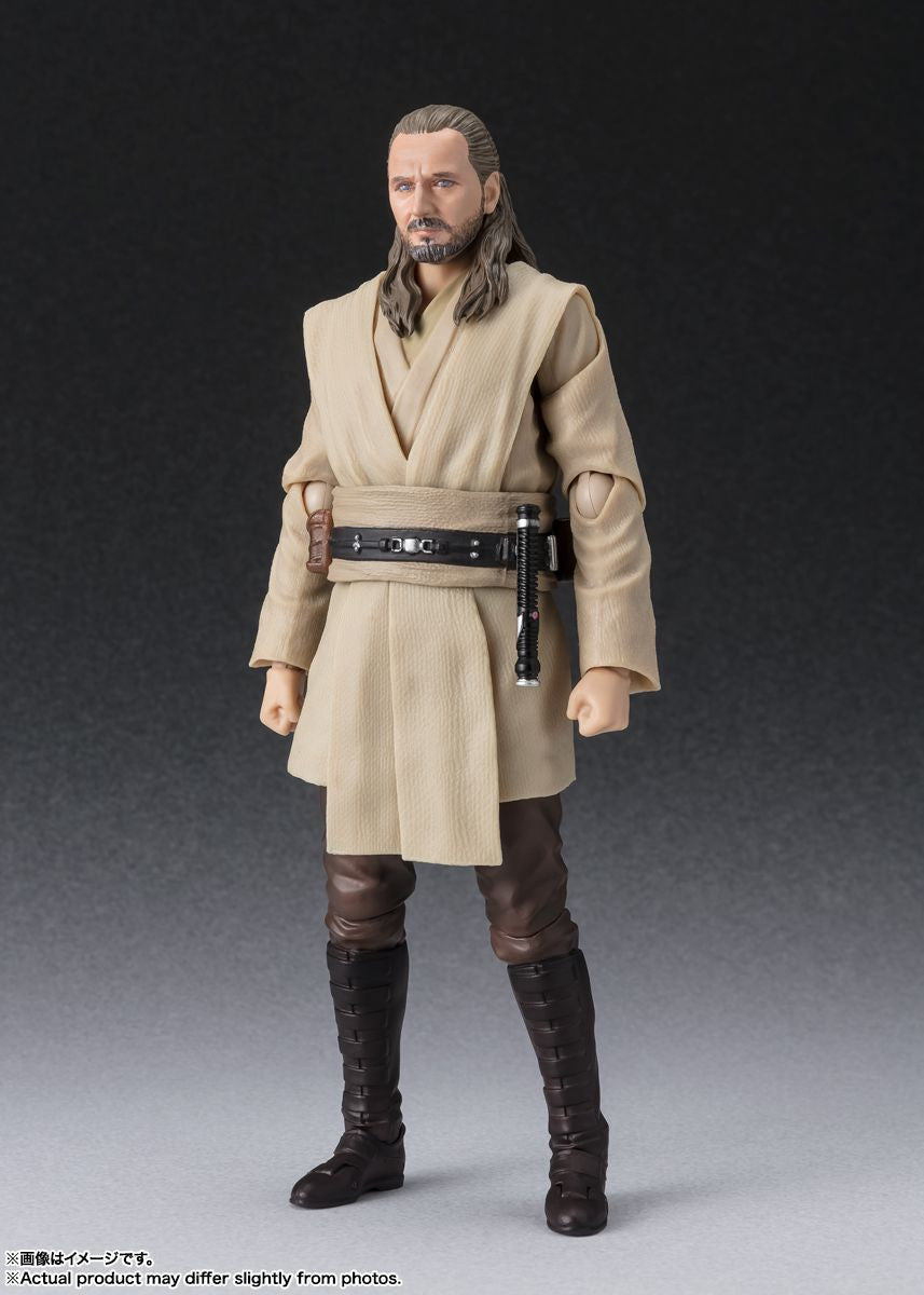  Bandai S.H. Figuarts Qui-Gon Jinn Figure (Star Wars: Episode I - The Phantom Menace)