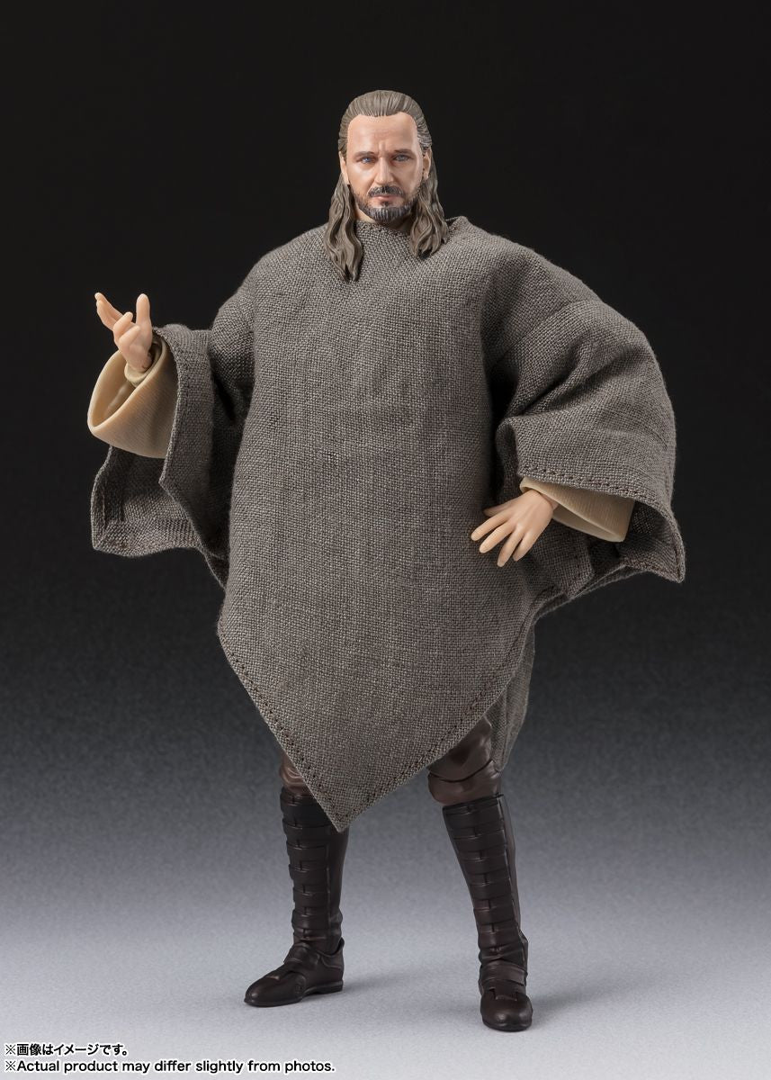  Bandai S.H. Figuarts Qui-Gon Jinn Figure (Star Wars: Episode I - The Phantom Menace)