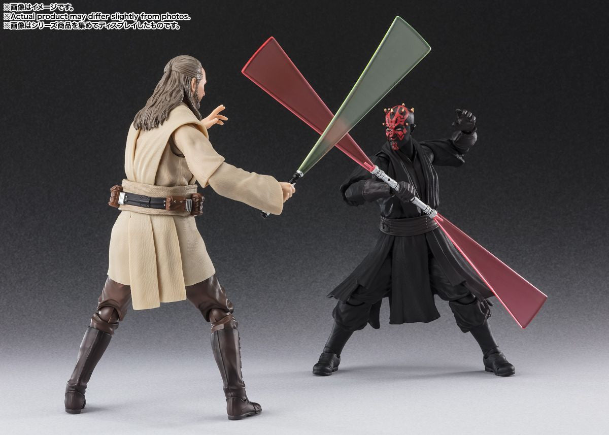  Bandai S.H. Figuarts Qui-Gon Jinn Figure (Star Wars: Episode I - The Phantom Menace)