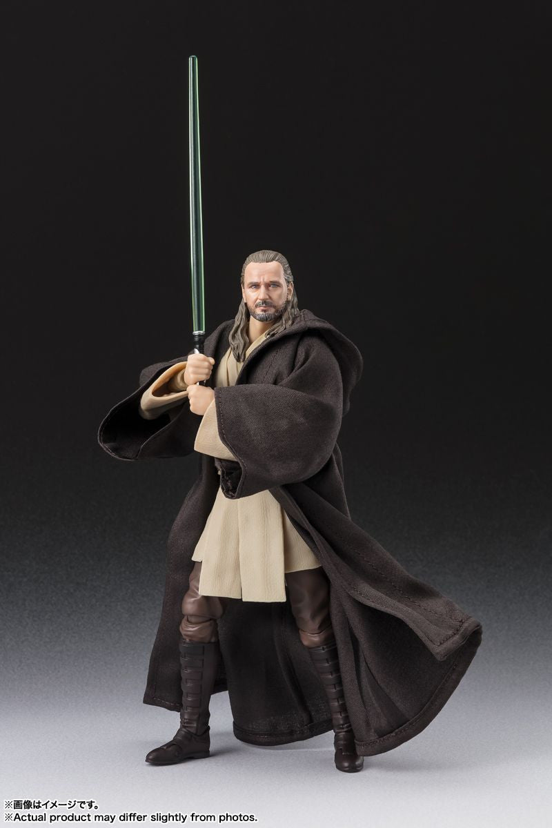  Bandai S.H. Figuarts Qui-Gon Jinn Figure (Star Wars: Episode I - The Phantom Menace)