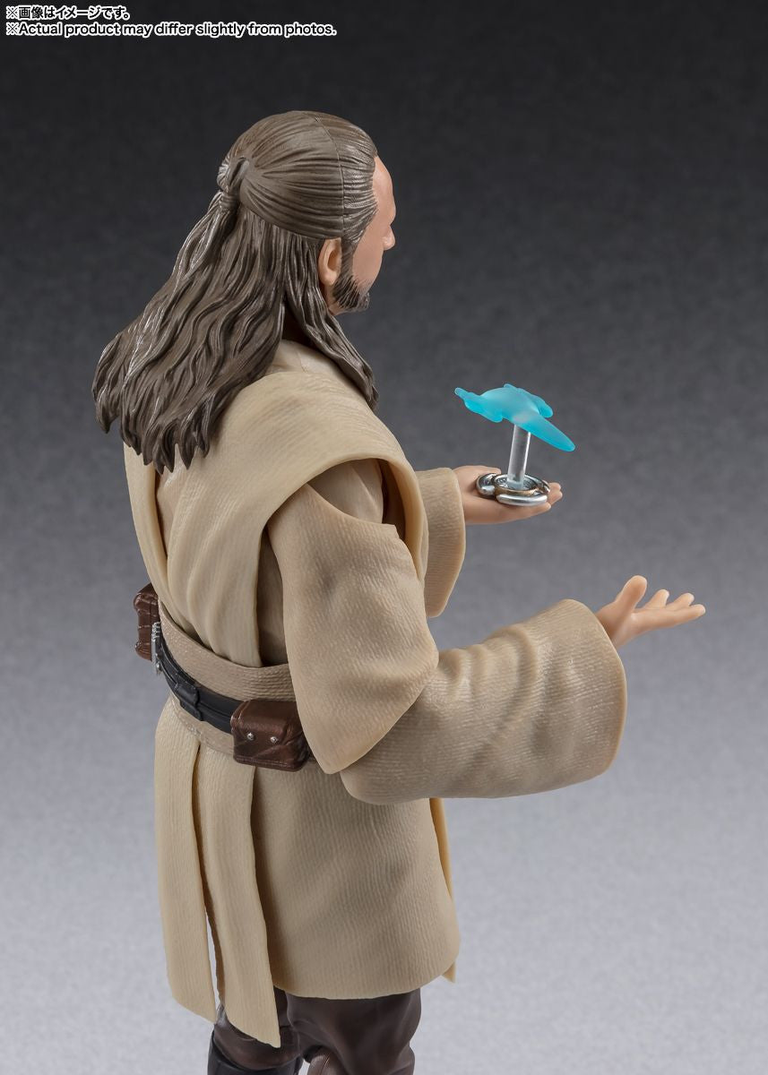  Bandai S.H. Figuarts Qui-Gon Jinn Figure (Star Wars: Episode I - The Phantom Menace)