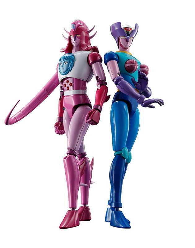  Bandai Soul Of Chogokin GX-108 Rhine X1 & GX-11R Diana A Figure (Mazinger Z)