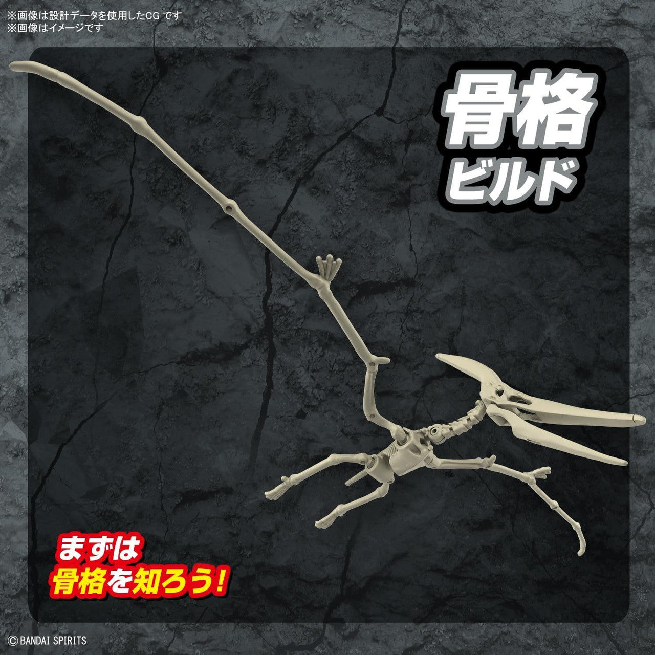  Bandai Plannosaurus Pteranodon Plastic Model