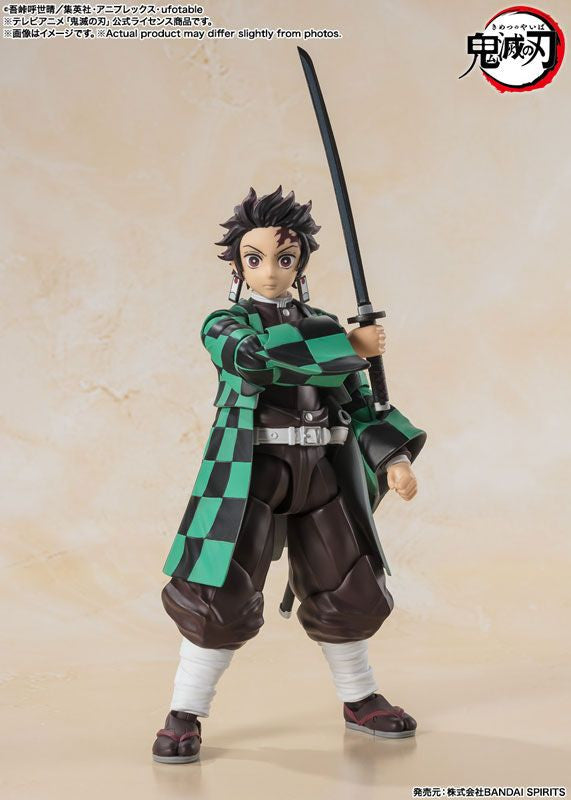  Bandai S.H.Figuarts Tanjiro Kamado Figure (Demon Slayer: Kimetsu No Yaiba)