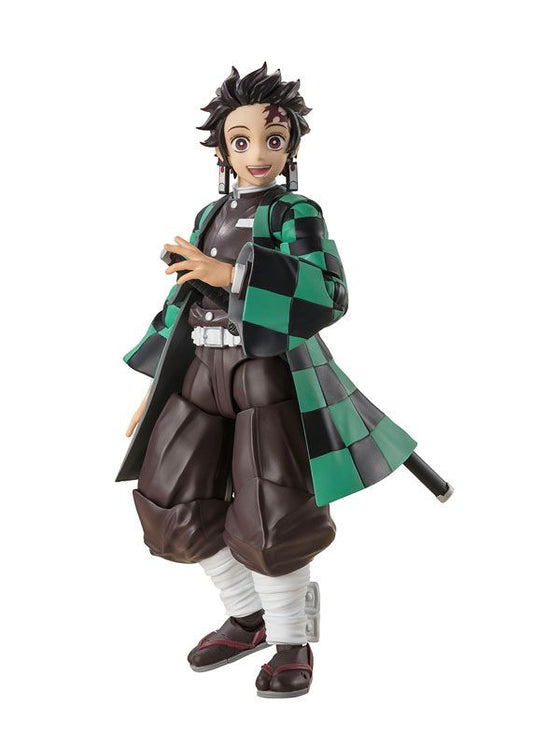  Bandai S.H.Figuarts Tanjiro Kamado Figure (Demon Slayer: Kimetsu No Yaiba)