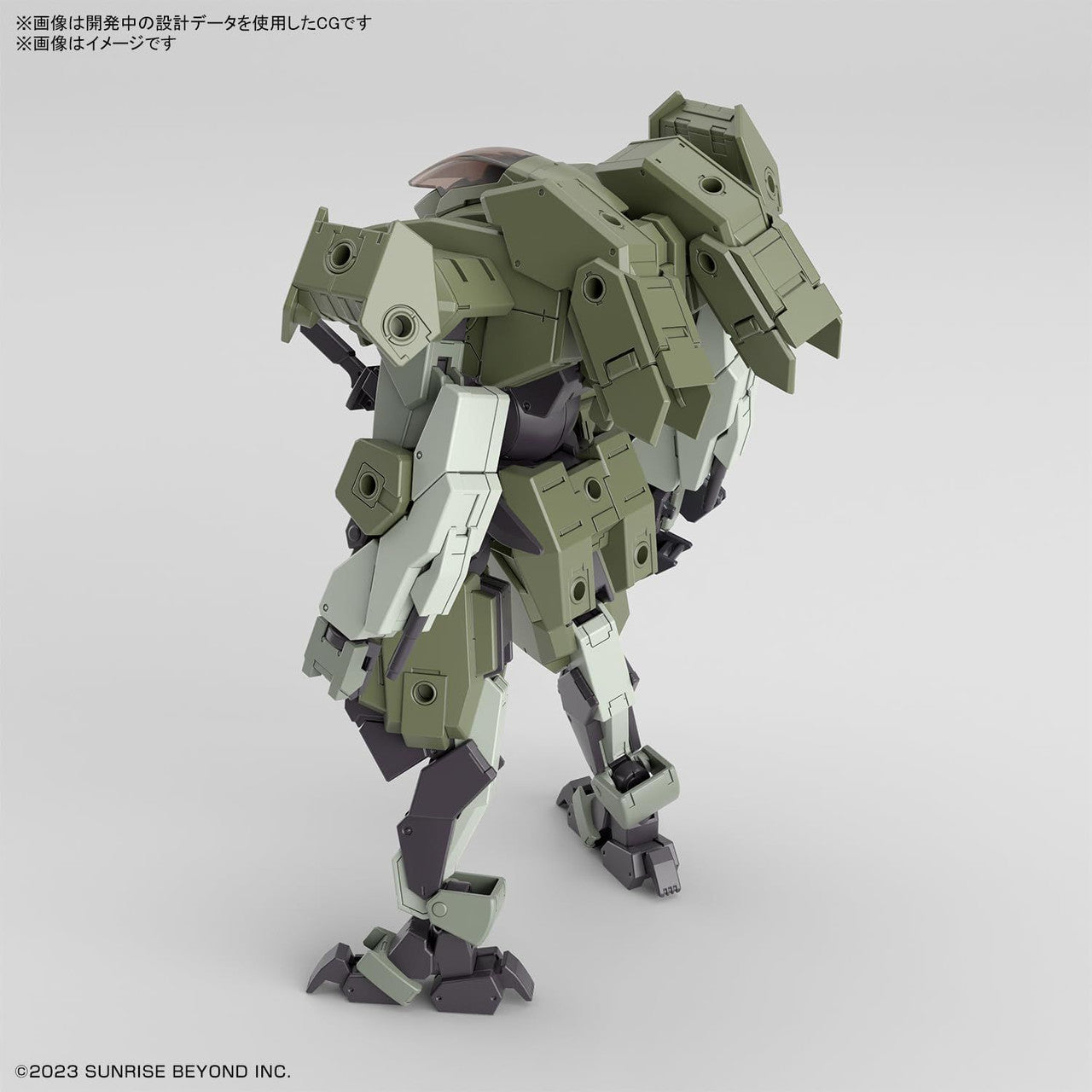  Bandai Kyoukai Senki 1/72 Aaron Rhino Plastic Model (AMAIM Warrior At The Borderline)