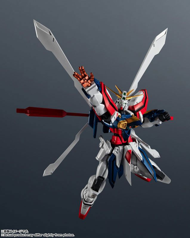  Bandai Gundam Universe GF13-017NJII Burning Gundam Renewal (Mobile Fighter G Gundam) Figure