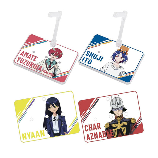  Bandai Action Base 7 (Clear Color) Mobile Suit Gundam GQuuuuuuX Sticker Set