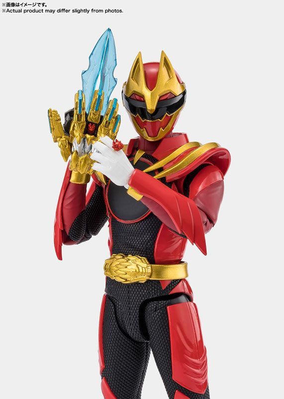  Bandai S.H.Figuarts Goju Wolf (First Edition With Sentai Ring) Number One Sentai Gojujya Figure