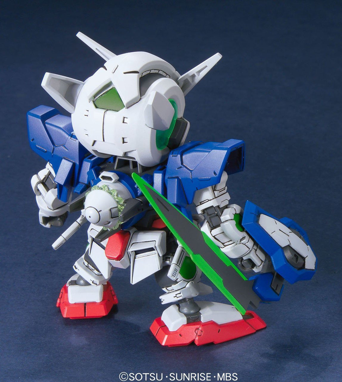  Bandai SD BB 334 Gundam Gundam Exia Repair II Plastic Model Kit