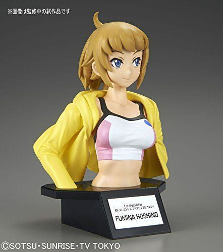 Bandai Figure-Rise Bust 011 Build Fighter's Try FUMINA HOSHINO 4549660129707