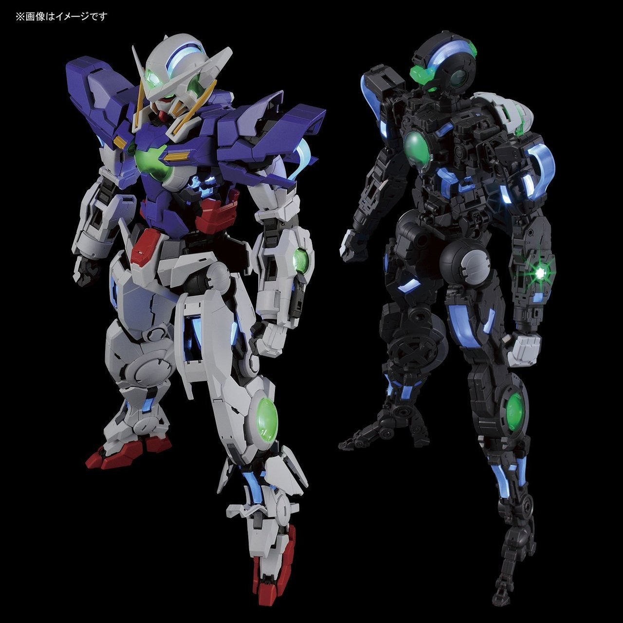  Bandai PG (Perfect Grade Gundam) 197737 Gundam Exia (Lighting Model) 1/60 Scale Kit