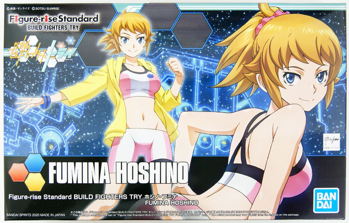  Bandai Figure-Rise Standard Gundam Build Fighters Try Fumina Hoshino