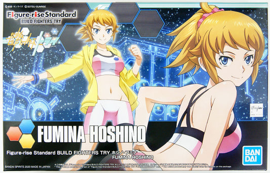  Bandai Figure-Rise Standard Gundam Build Fighters Try Fumina Hoshino