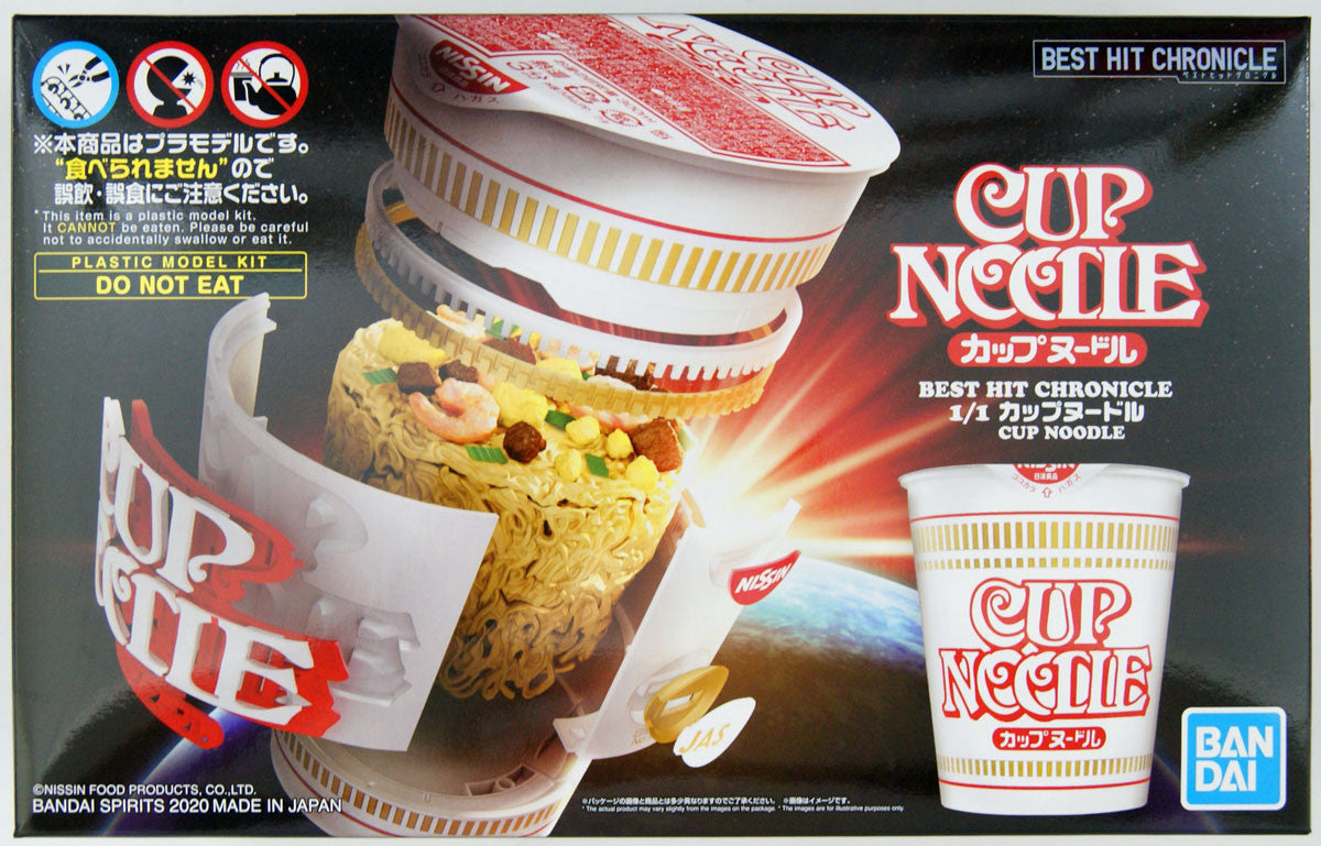  Bandai Best Hit Chronicle Cup Noodle 1/1 Scale Plastic Model Kit