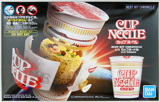  Bandai Best Hit Chronicle Cup Noodle 1/1 Scale Plastic Model Kit