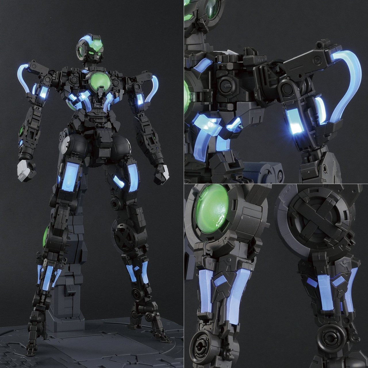  Bandai PG (Perfect Grade Gundam) 197737 Gundam Exia (Lighting Model) 1/60 Scale Kit