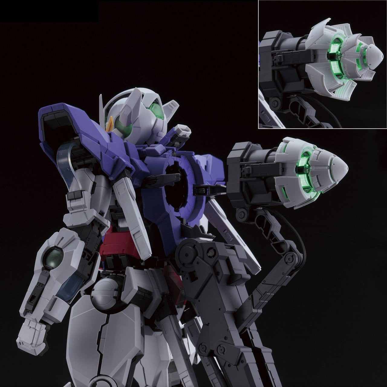  Bandai PG (Perfect Grade Gundam) 197737 Gundam Exia (Lighting Model) 1/60 Scale Kit
