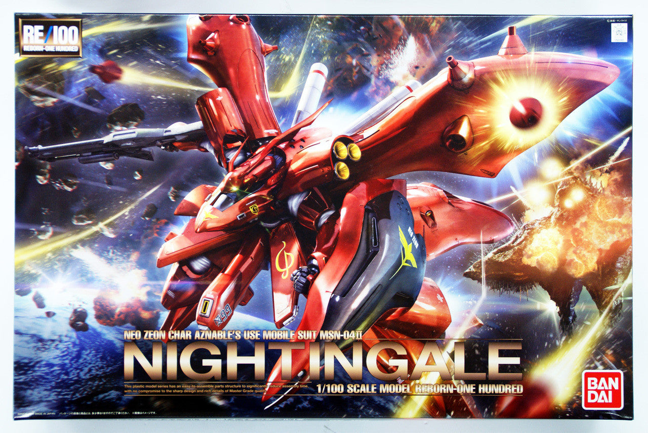 Bandai RE/100 920829 Gundam Nightingale 1/100 Scale Kit