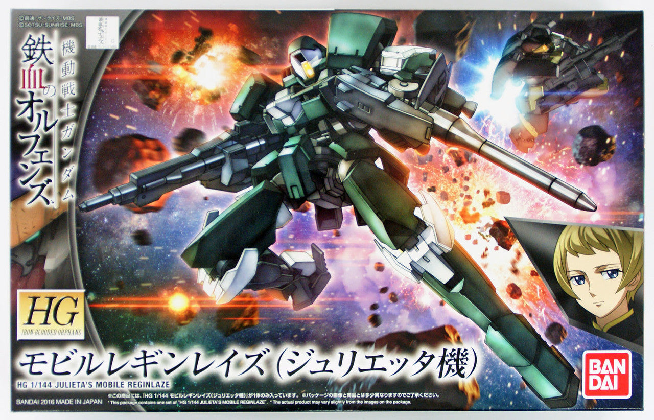  Bandai Iron-Blooded Orphans 024 Gundam Julieta's Mobile Reginlaze 1/144 Scale Kit