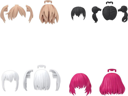  Bandai 30MS Option Hair Style Parts Vol.10 (4 Types) Plastic Model