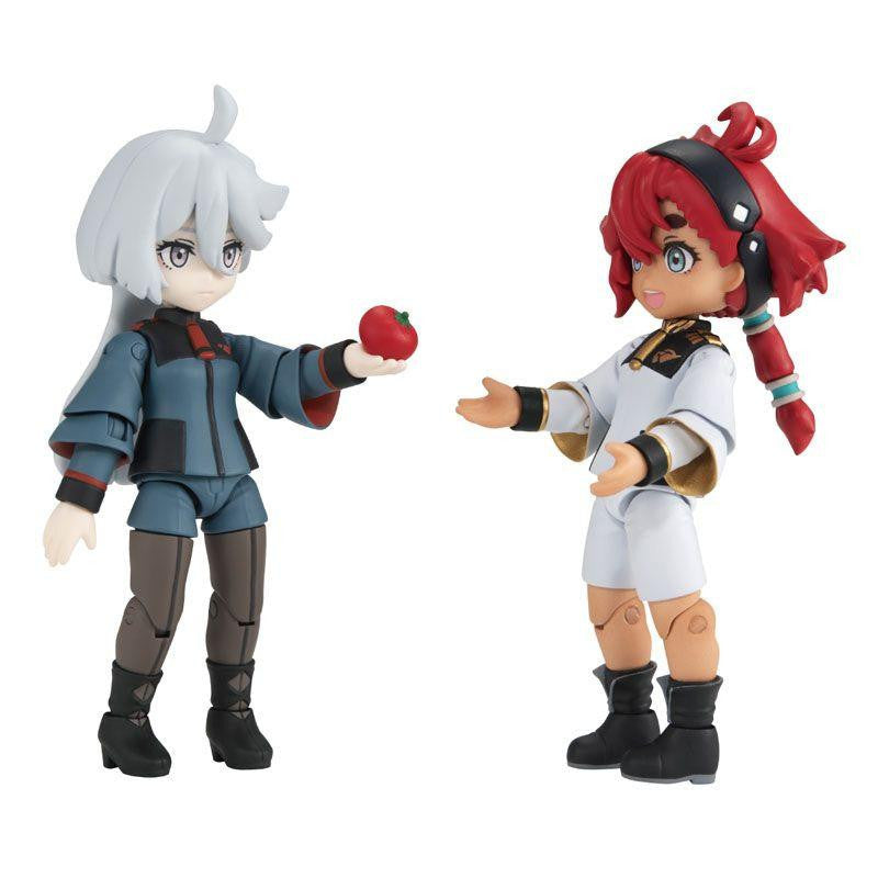  Bandai Aqua Shooters! Mobile Suit Gundam Witch From Mercury Suletta & Miorine Set