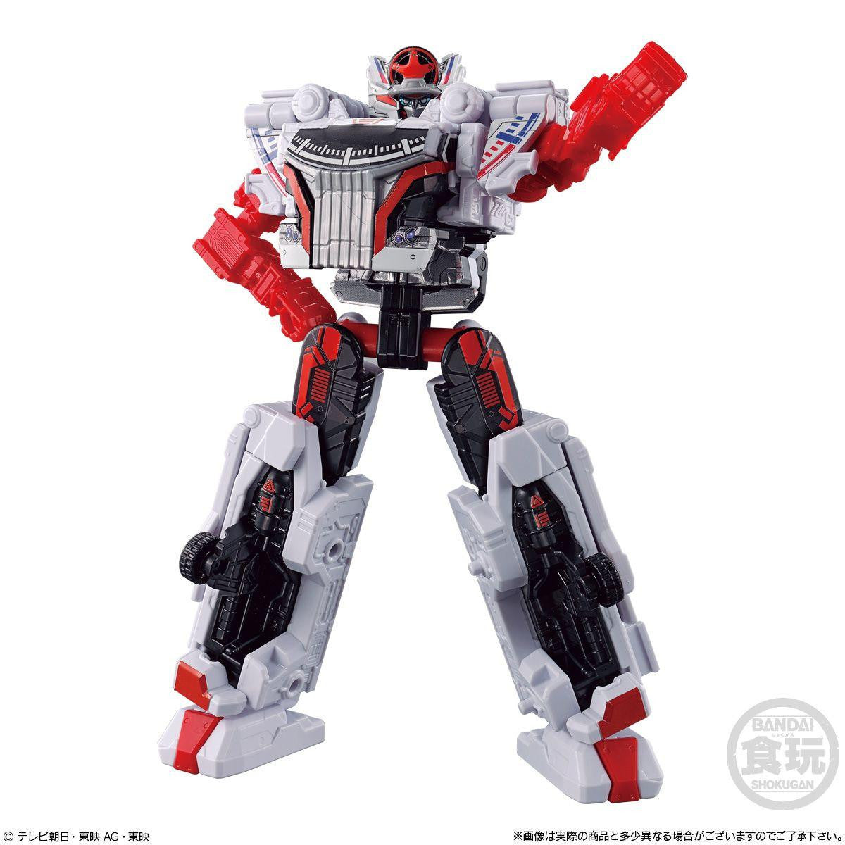 Bandai Candy MiniPla Bakuage Gattai Series 01 Boonboomger Robo Complete Set (Bakuage Sentai Boonboomger)