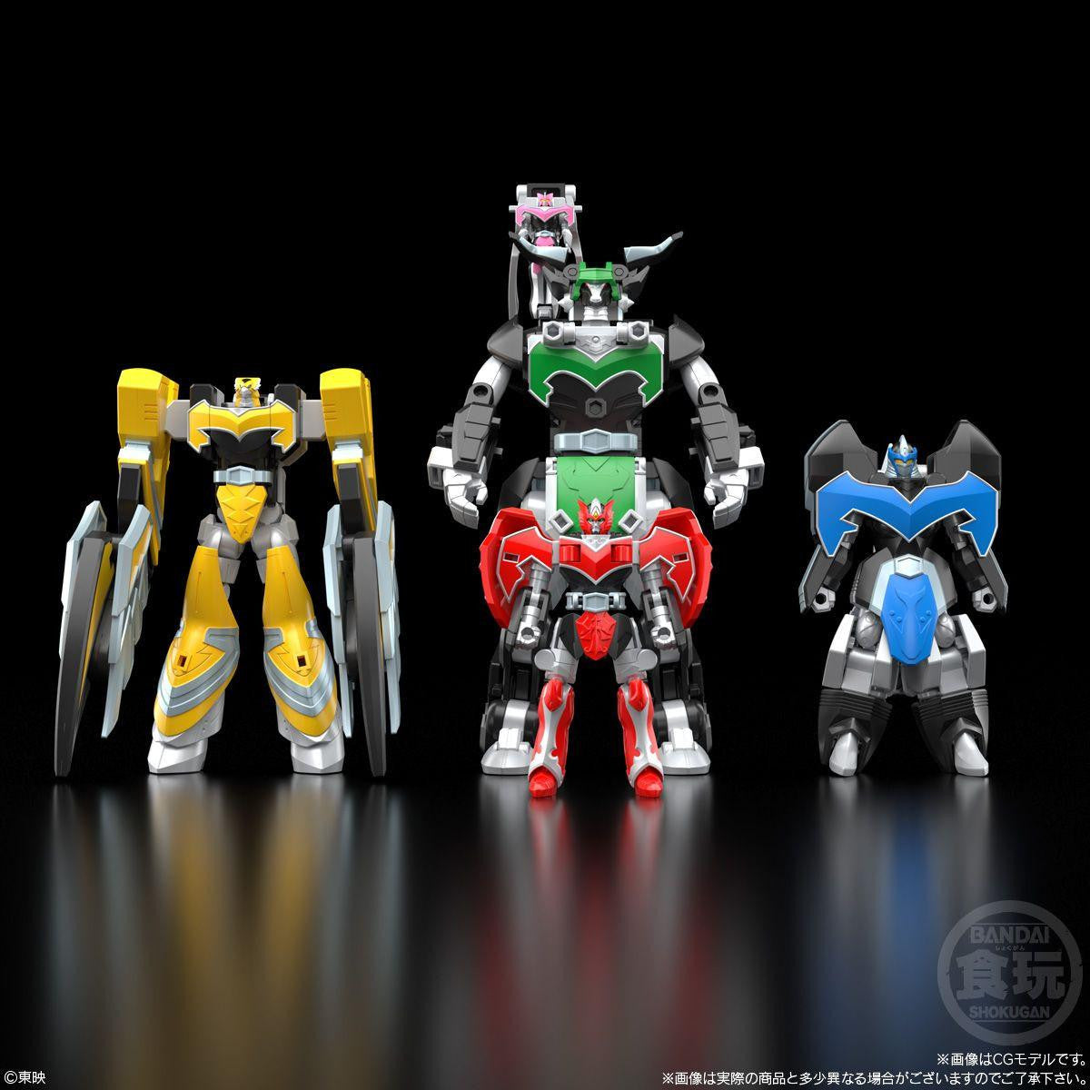  Bandai Candy SMP [SHOKUGAN MODELING PROJECT] Majin Gattai MagiKing Plastic Model (Mahou Sentai Magiranger)