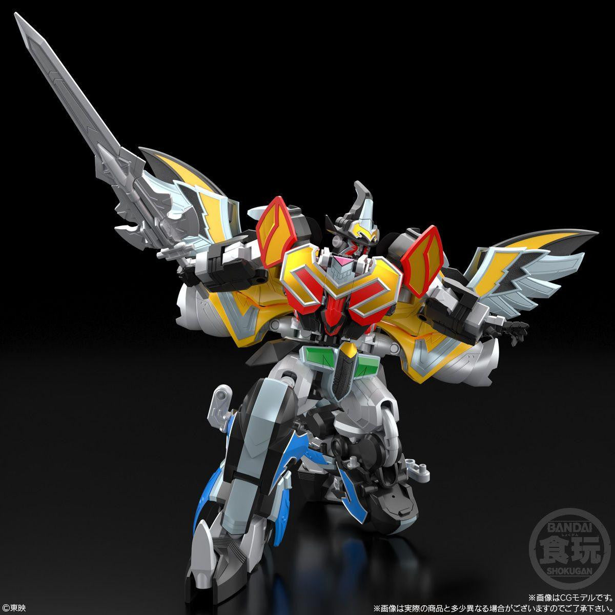  Bandai Candy SMP [SHOKUGAN MODELING PROJECT] Majin Gattai MagiKing Plastic Model (Mahou Sentai Magiranger)